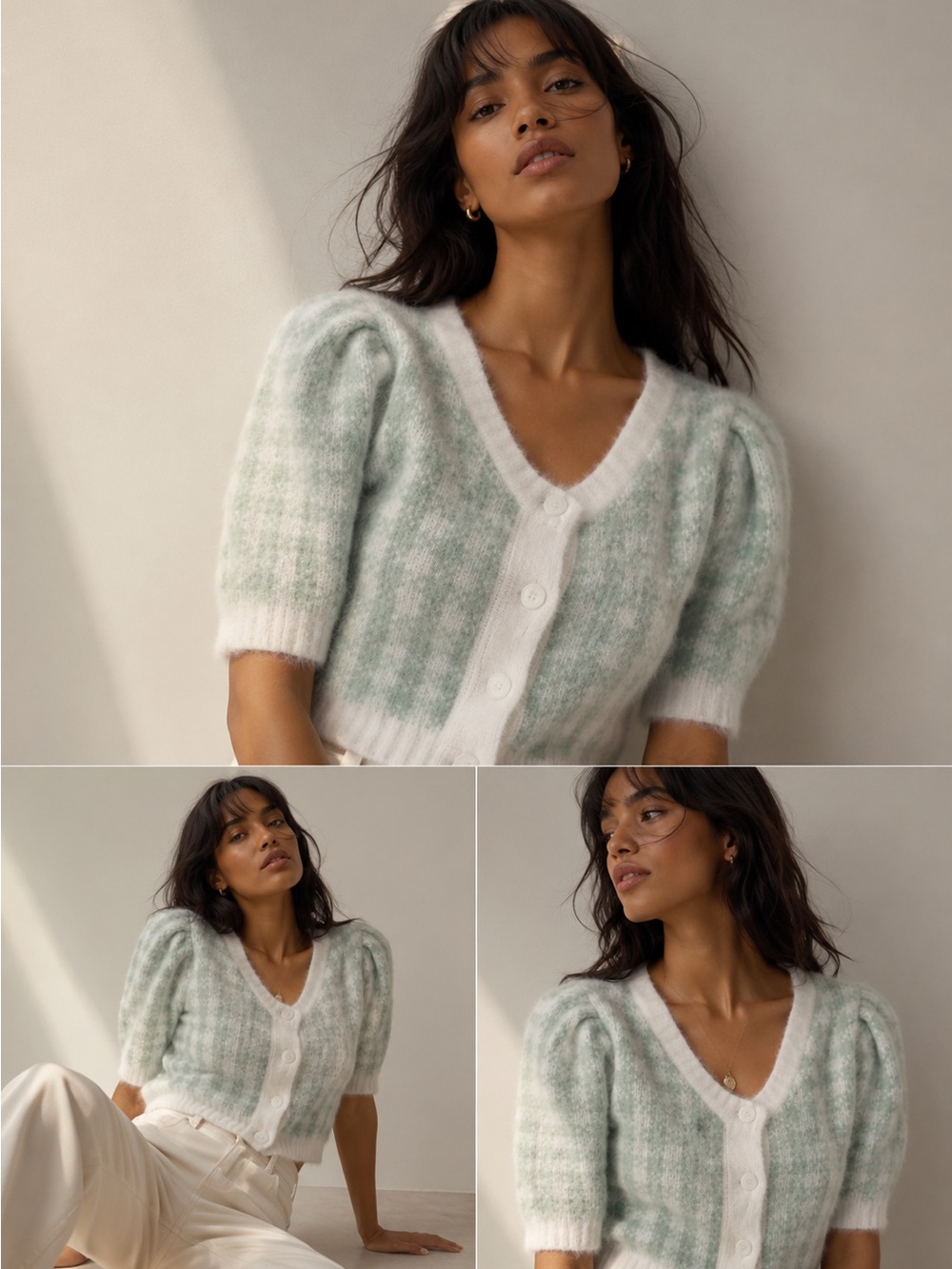 NWT Rouje Sage Ronny Cardigan FR 38 US 6 Medium Sweater